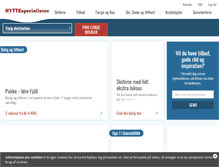 Tablet Screenshot of hyttespecialisten.dk